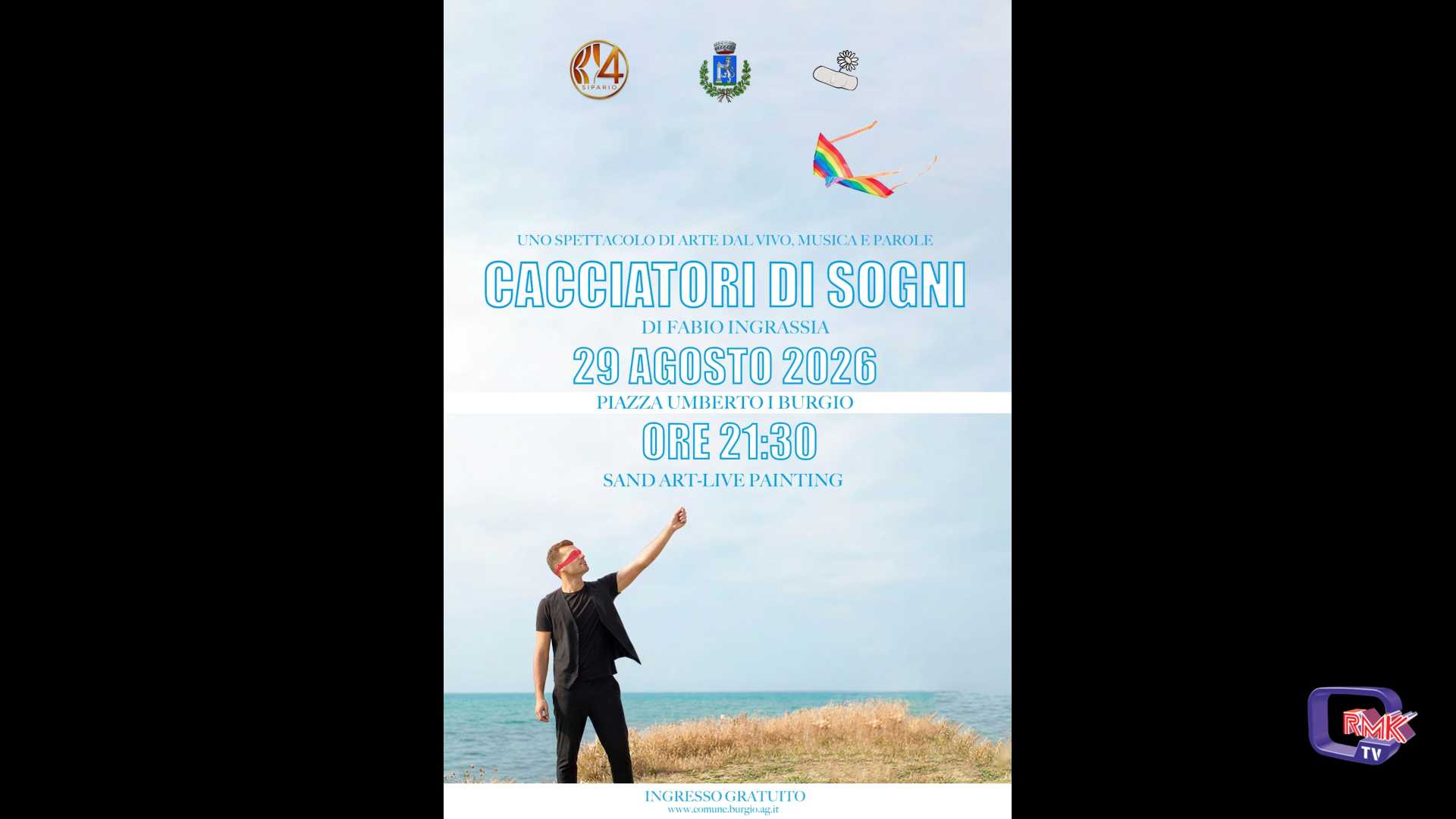 Burgio, in piazza Umberto I “Cacciatori di Sogni” di Fabio Ingrassia